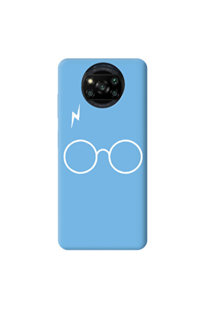 Other Xiaomi Poco X3 /X3 Pro glasses Blue Colored Silicone TPU Θήκη