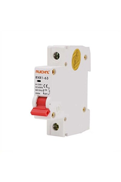 Tradesor Διακόπτης ασφαλείας ράγας - RXB1-63-20A-1P-3KA - 012002