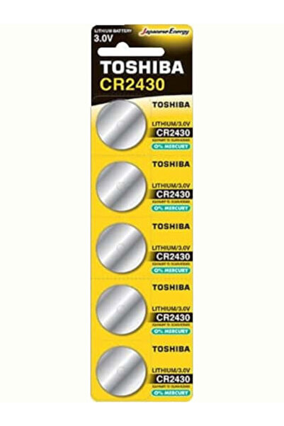 Toshiba Μπαταρία ρολογιού λιθίου CR2430 3V 1 τεμάχιο
