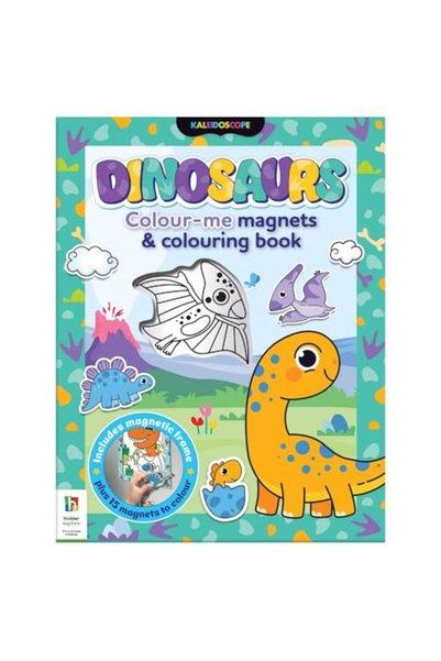 Harper Collins Dinosaurs Colourmemagnet Colouring Book