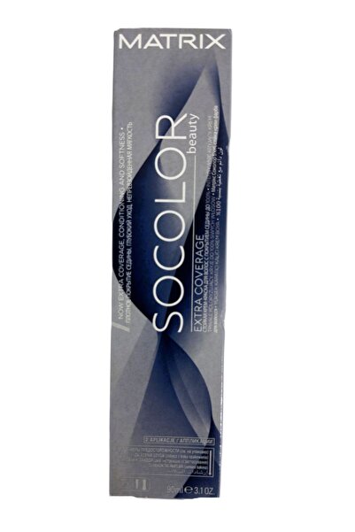 Matrix SoColor Extra Coverage Permanent Color. No. 507.3 (Medium Blonde Gold)