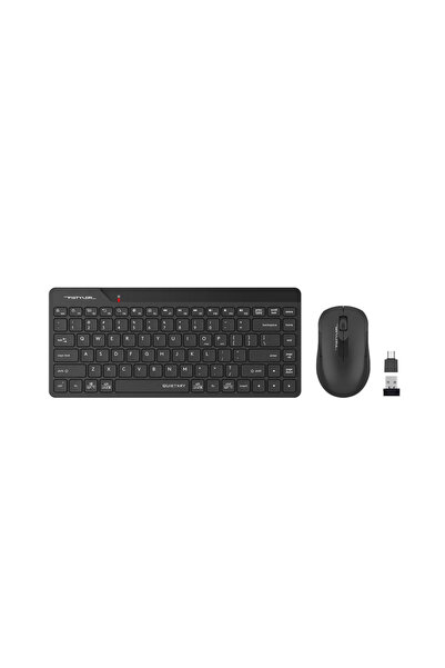A4 Tech Fg2200 Aır2 Siyah, Fstyler, 2.4ghz Mini Kablosuz, Türkçe Q, Sessiz Kl...