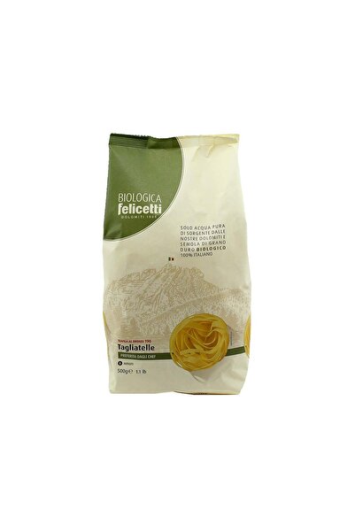 Monograno Felicetti Tagliatelle N°190 Paste Felicetti Biologica Pachet 12 x 500g