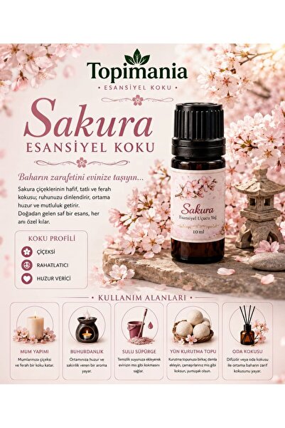 Topimania Yün Kurutma Topları Sakura -10 Ml-1 Adet-çamaşır Yün Kurutma Topu K...
