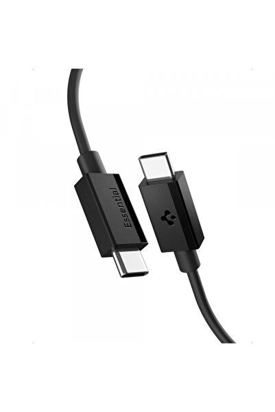 Spigen Cablu Date si Incarcare USB-C - USB-C EB6015CC, 60W, 1.5m, Negru ACA10417
