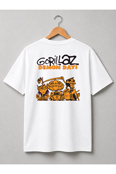 Grafftee Clothing Μπλουζάκι Gorillaz με ιδιαίτερο σχέδιο, Unisex, από βαμβάκι...