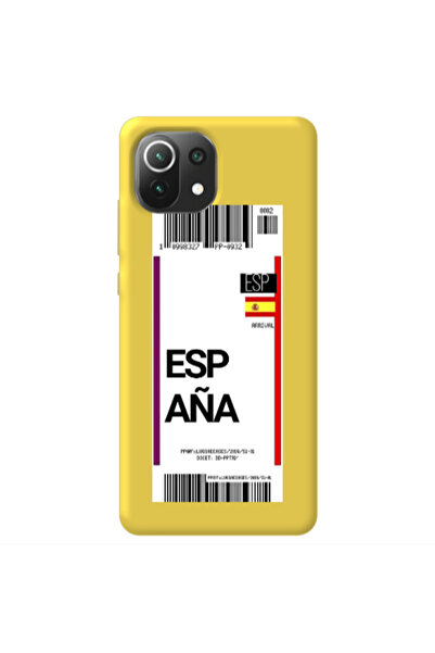 Other Xiaomi Mi 11 Lite Espana Arrival Yellow Colored Silicone TPU Θήκη