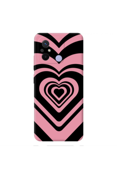 Other Xiaomi Redmi 12C Hypnosis Pink Colored Silicone TPU Θήκη
