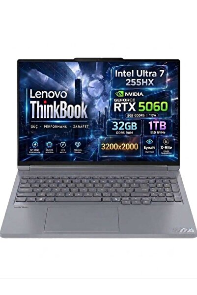 LENOVO ThinkBook 16p 21R0004BTX Ultra 7 255HX 32GB 1TB SSD RTX5060 8GB 3200x2...