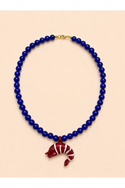 Elvia Atelier Murano Karides Cam Kolye