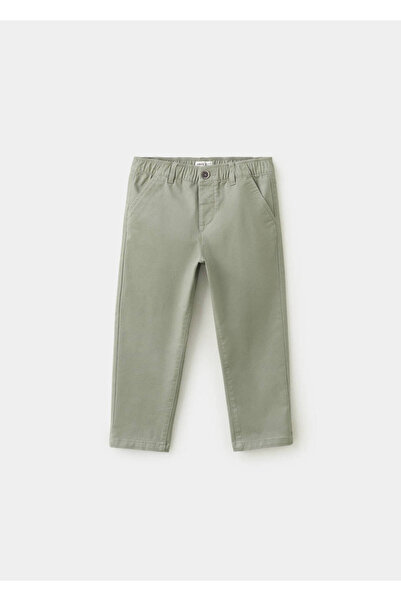 MANGO Baby Pamuklu chino pantolon