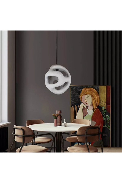 Neon Modern Chandelier, Hanging Lighting