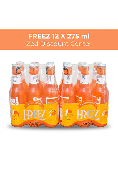 Freez Băutură carbogazoasă premium |   Mango Piersică Pachet 12 x 275ml |   B...