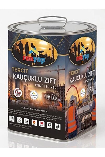 Renyap Kauçuklu Sıvı Zift İzolasyon Zifti 1 Kg