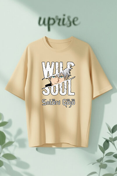Vordevia Wild Soul Sotoru Gojo Printed Cotton Oversize T-Shirt