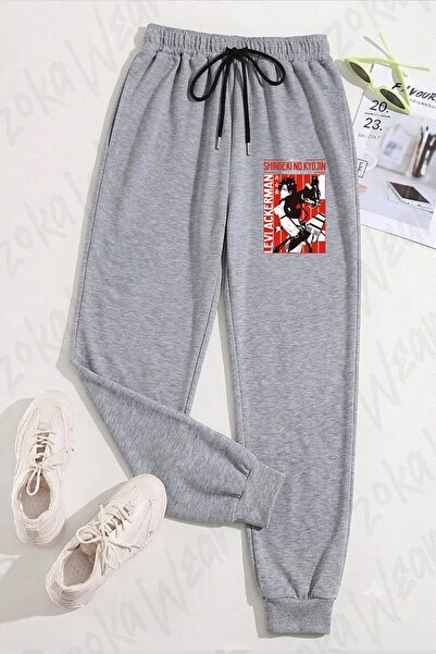 ZOKAWEAR Unisex Aot Levi Ackerman 4 Printed Sweatpants
