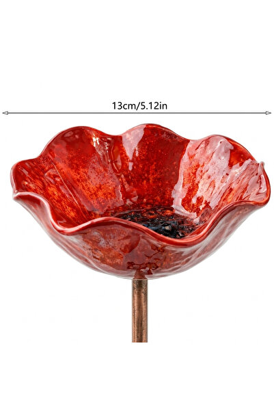 Choice Red Outdoor Water Feeder For Hummingbirds Bird Feeders Garden Decorati...