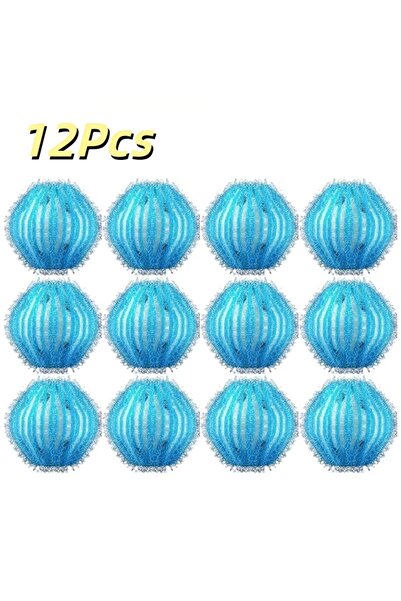 Choice Sea Blue-12Pcs 6/12 Pcs Laundry Pet Hair Filter Balls Lint Remover Was...