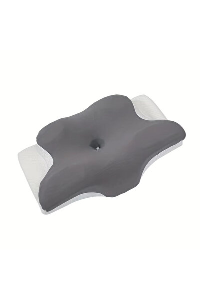 Choice1 Dark gray Butterfly Memory Foam Cervical Pillow Aids Sleep Slow Rebou...