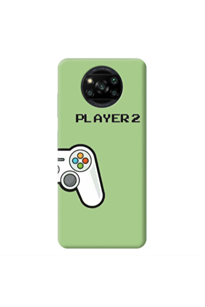 Other Xiaomi Poco X3 /X3 Pro Player 2 Light Green Colored Silicone TPU Θήκη