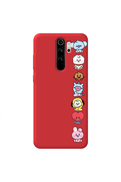 Other Xiaomi Redmi Note 8 Pro Lovely animals Red Colored Silicone TPU Θήκη