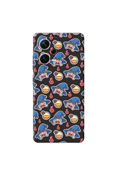 Other Xiaomi Poco X5 Sweet Witch Black Colored Silicone TPU Θήκη