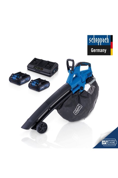 Scheppach BC-BLV720-X 2x2.0Ah Çift Akülü Yaprak Toplama Üfleme Makinesi - 559...