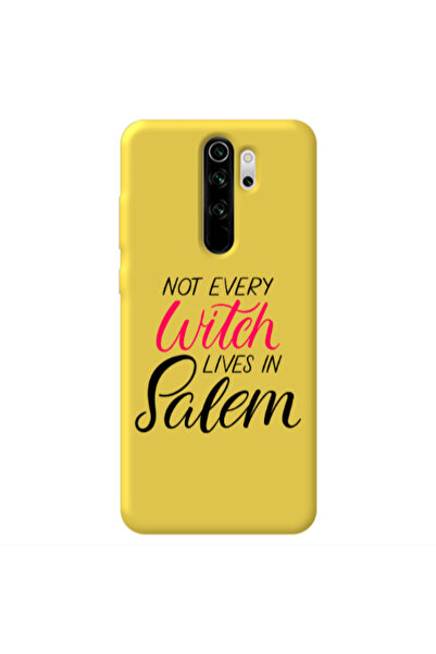 Other Xiaomi Redmi Note 8 Pro Not every witch lives in salem Yellow Colored S...