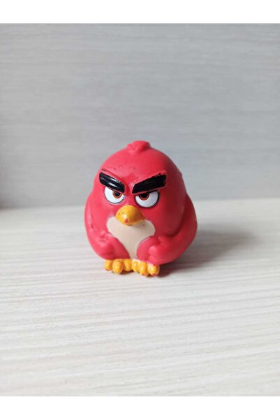 Hureggo vintage Angry Birds Orijinal Red Mini Figür Oyuncak (5 cm - Yumuşak D...