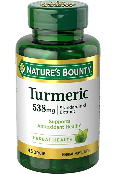 Nature's Bounty مكمل الكركم الأخضر، 45 كبسولة