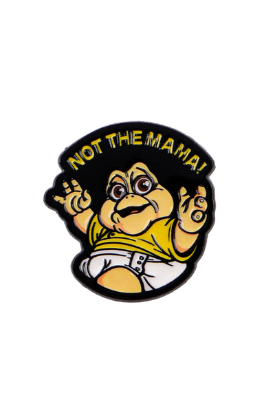 Choice 1 Cute Cartoon Enamel Pin NOT THE MAMA Brooch For Coat Women's Brooche...