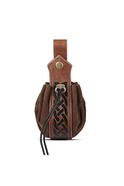 Choice1 Style B 1pcs 4PCS Medieval Belt Retro Embossed Elf Leaf Leather Belt ...