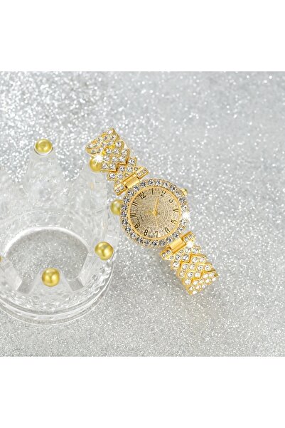 Choice 1pcs 2pcs and 1pcs Elegant Crystal Watch Stainless Steel Fashion Simpl...