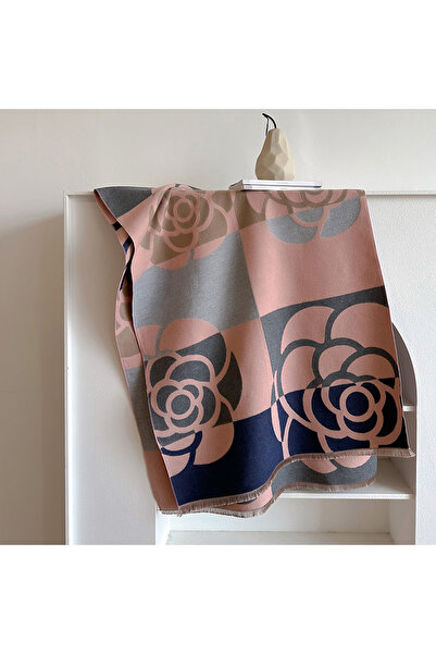 Choice4 Pink Luxury Brand Winter Shawl Wraps Imitation Cashmere Scarf for Wom...