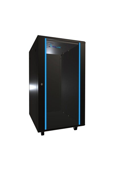 Extralink 22U 600x800 Negru |   Dulap rack |   în picioare