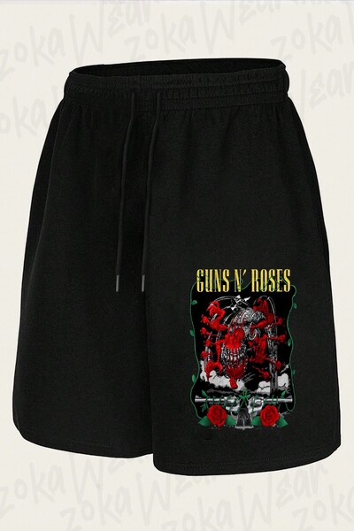ZOKAWEAR Unisex Guns N Roses V43 Design Printed Shorts