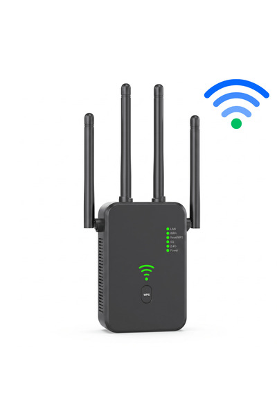 HASEPE Extensor de rază WIFI 1200M Dual Band, Repetor de semnal WIFI, Repetor...