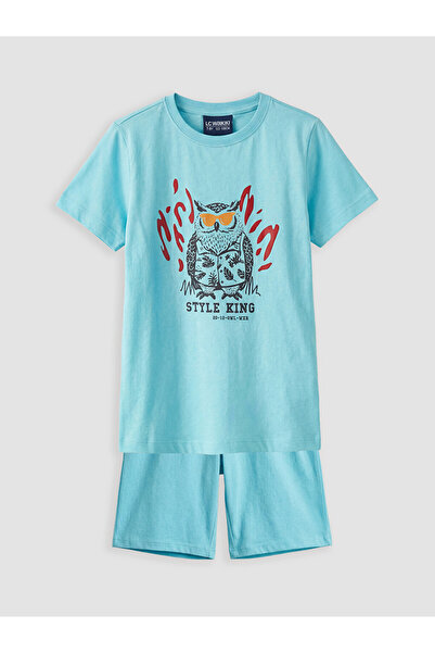 LC Waikiki Блестящи избори от Shining Store: Момчешки пижамен комплект с къси...