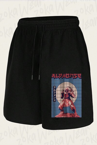 ZOKAWEAR Unisex Full Metal Alchemist Alphonse Elric Design Printed Shorts