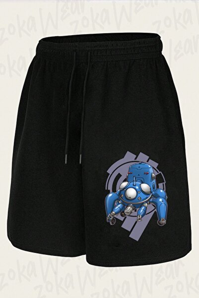 ZOKAWEAR Unisex Ghost in the Shell Tachicoma Design Printed Shorts