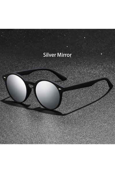 Choice3 نظارات شمسية F180 (فضية عاكسة) أنيقة بتصميم كلاسيكي للرجال والنساء، م...