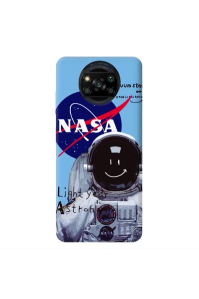 Other Xiaomi Poco X3 /X3 Pro Vacuum State Blue Colored Silicone TPU Θήκη