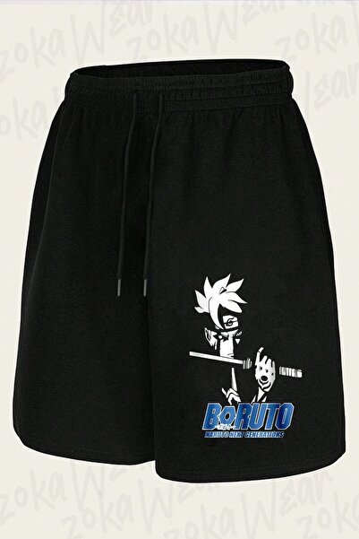 ZOKAWEAR Unisex Boruto Anime Design Printed Shorts