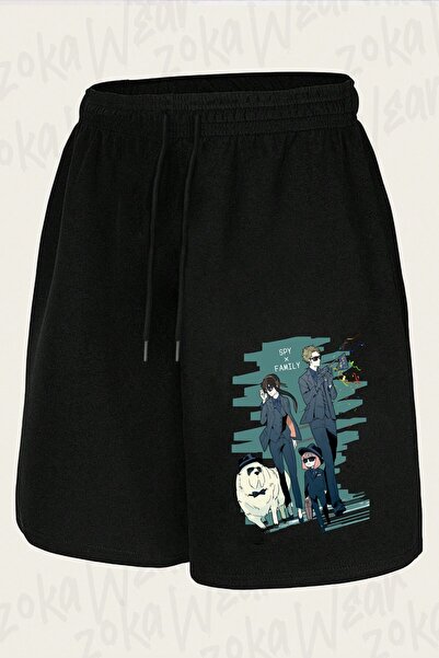 ZOKAWEAR Unisex Spy X Family V2 Design Printed Shorts