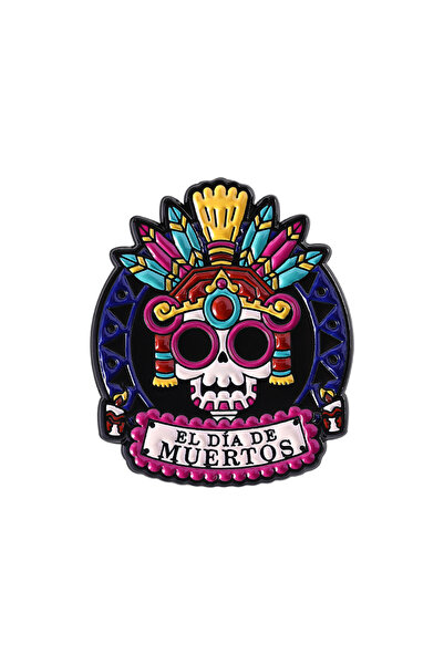 Choice5 QHXZ4815 La Calavera Catrina Mexico Day Of The Dead Enamel Pins Custo...