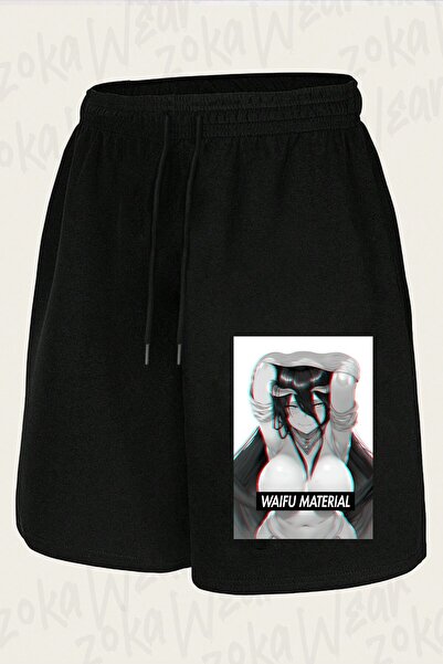 ZOKAWEAR Unisex Overlord Albedo Waifu Material Design Printed Shorts