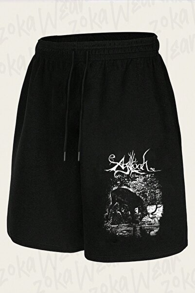 ZOKAWEAR Unisex Agalloch Design Printed Shorts