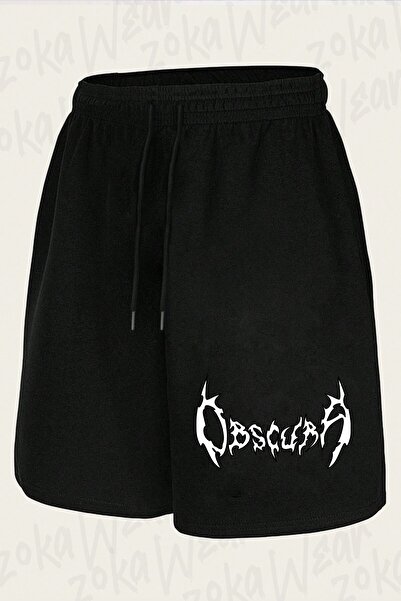 ZOKAWEAR Unisex Obscura Design Printed Shorts