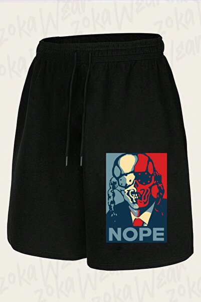 ZOKAWEAR Unisex Megadeth Nope Design Printed Shorts