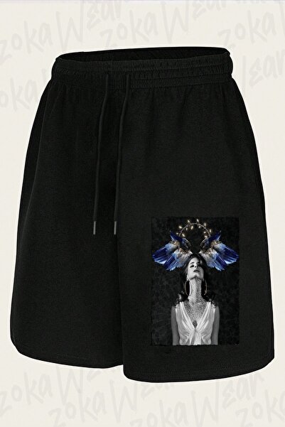 ZOKAWEAR Unisex Lana Del Rey Custom V2 Design Printed Shorts